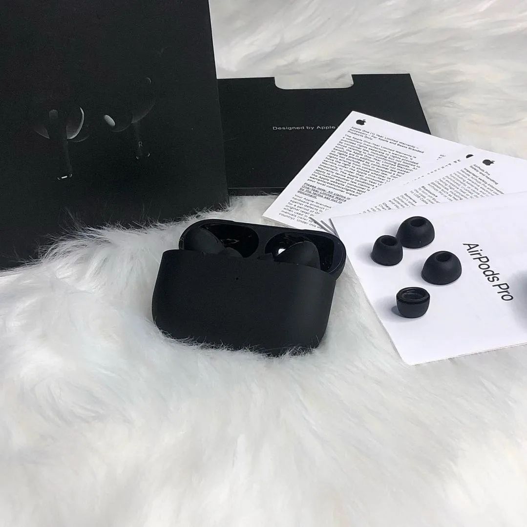 Apple AirPods Pro 2nd Gen Matte black With ANC + Free Case